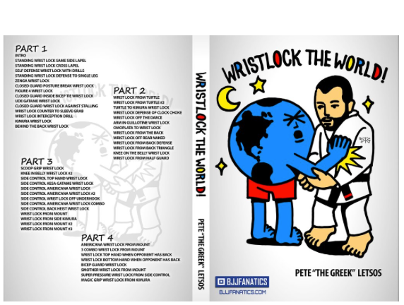 WRISTLOCK DVD's BY PETE THE GREEK LETSOS